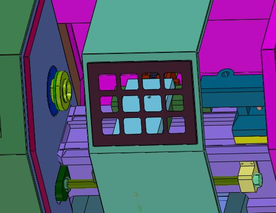 精密硬轨仪表数控车床