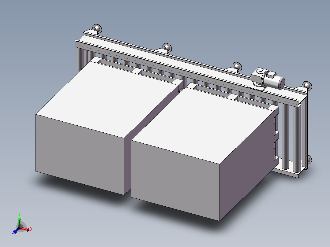 动力滚筒输送平台