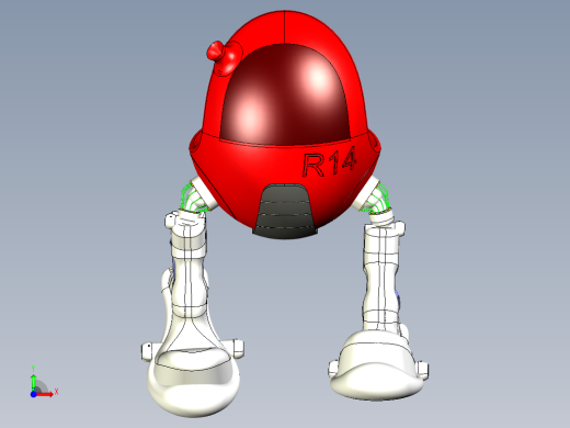 运动机甲前视缩略图