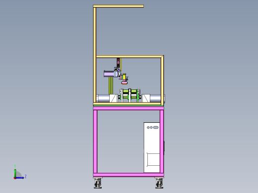 真空吸附滑台取料机sw18可编辑左视缩略图