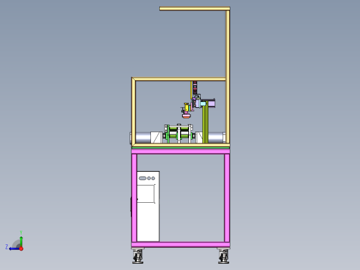 真空吸附滑台取料机sw18可编辑右视缩略图