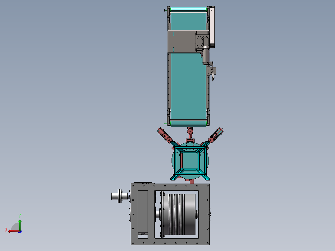 钢丝自动裁切设备sw17后视图