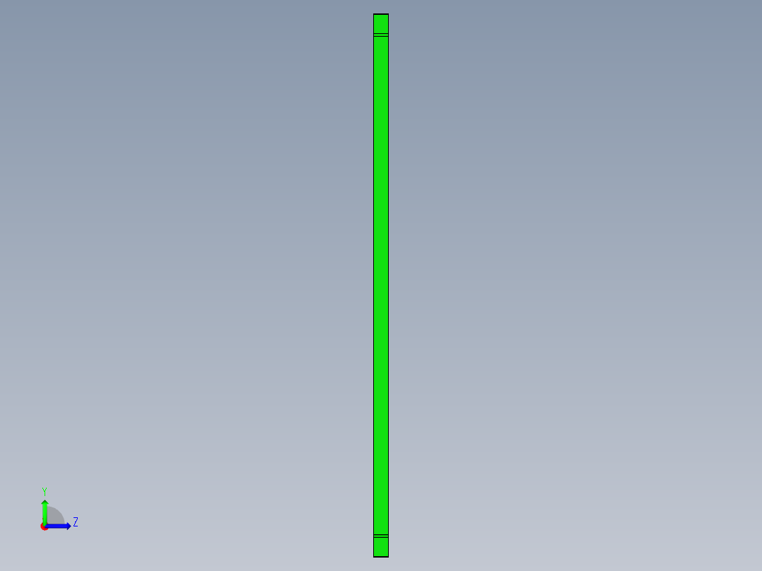 笔记本A壳全铣开粗程序模型左视图