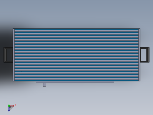户外烧烤架俯视缩略图