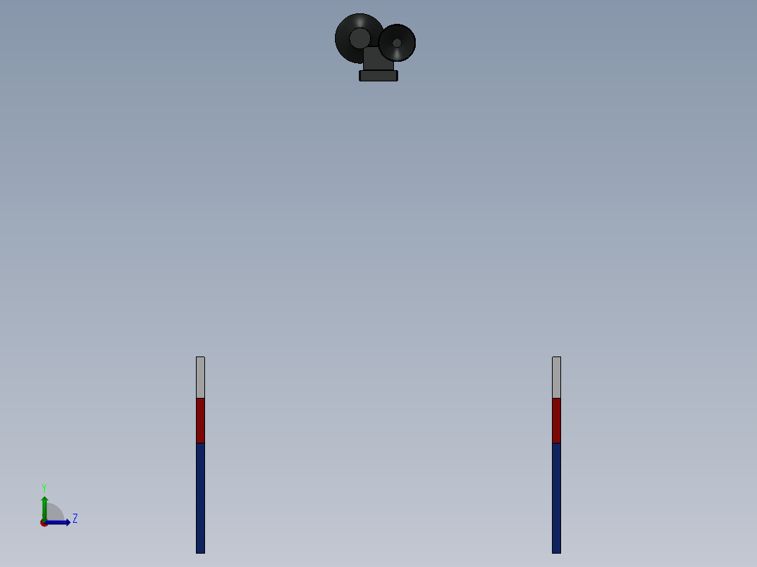 火车、动车、高铁(5)左视图