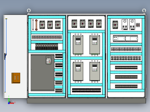 lc柜组装前视缩略图