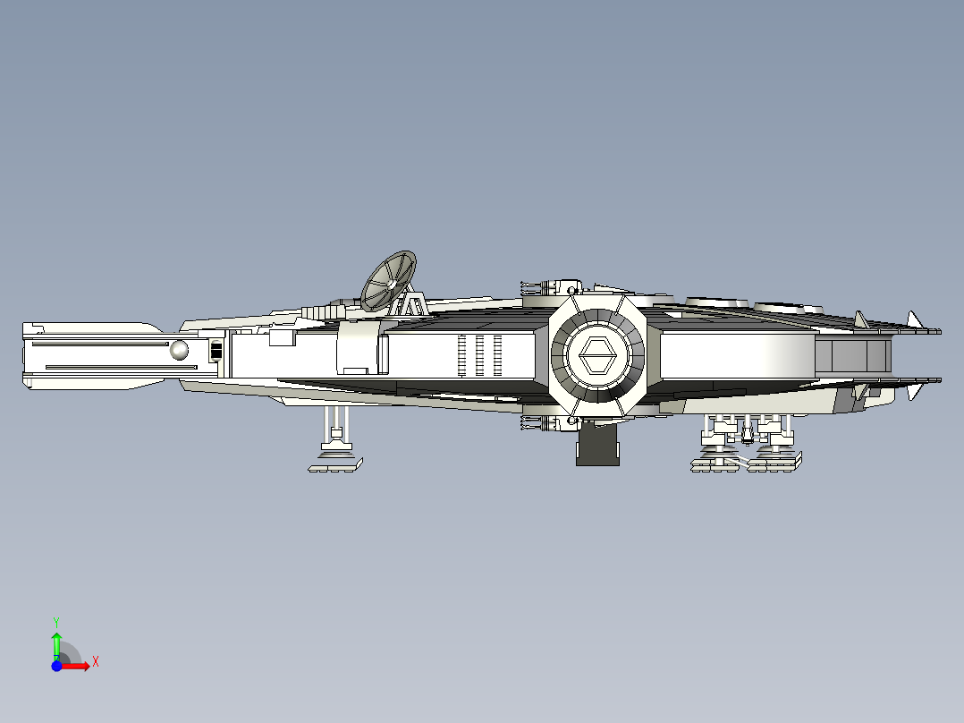 B3003700-千年隼前视图