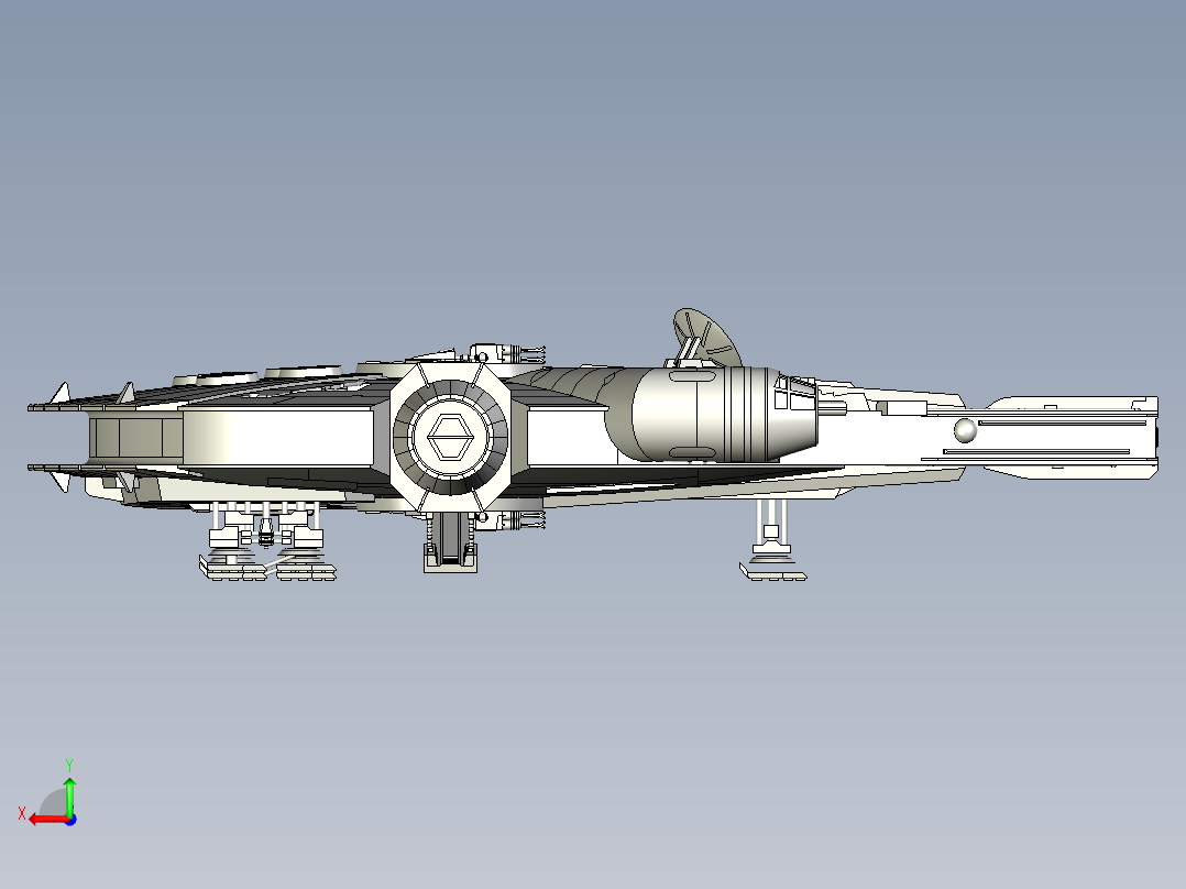 B3003700-千年隼后视图
