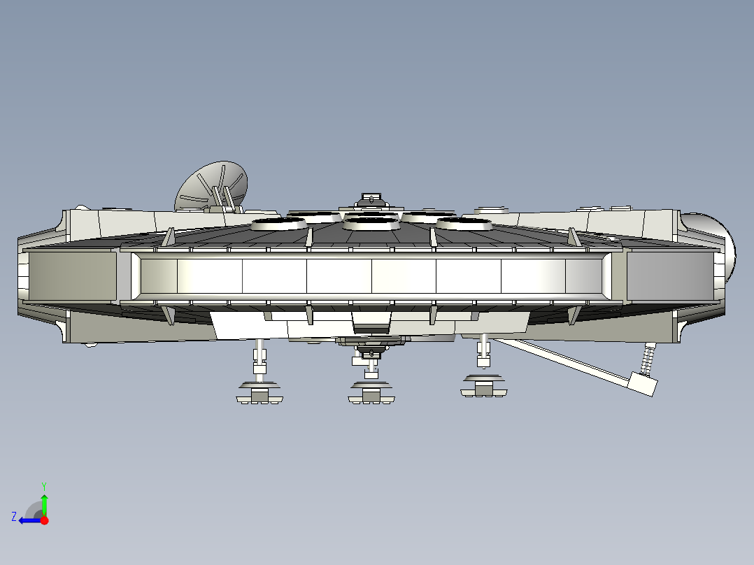 B3003700-千年隼右视图
