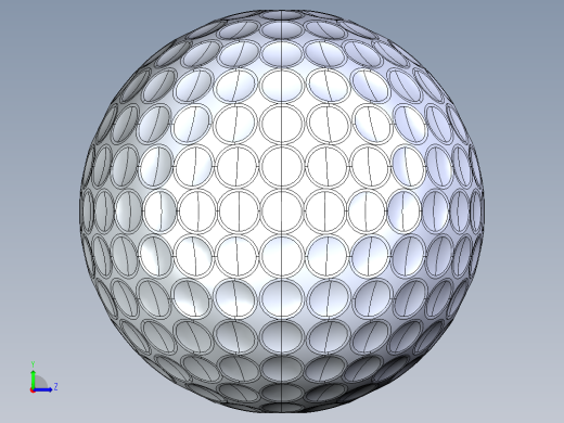 高尔夫球、高尔夫球小车、高尔夫球装备Golf Ball STP SW.zip左视缩略图