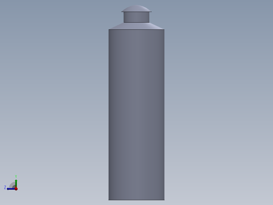 液压泵活塞右视图