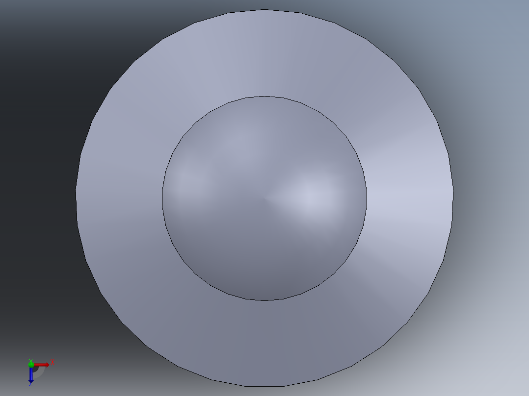 液压泵活塞俯视图