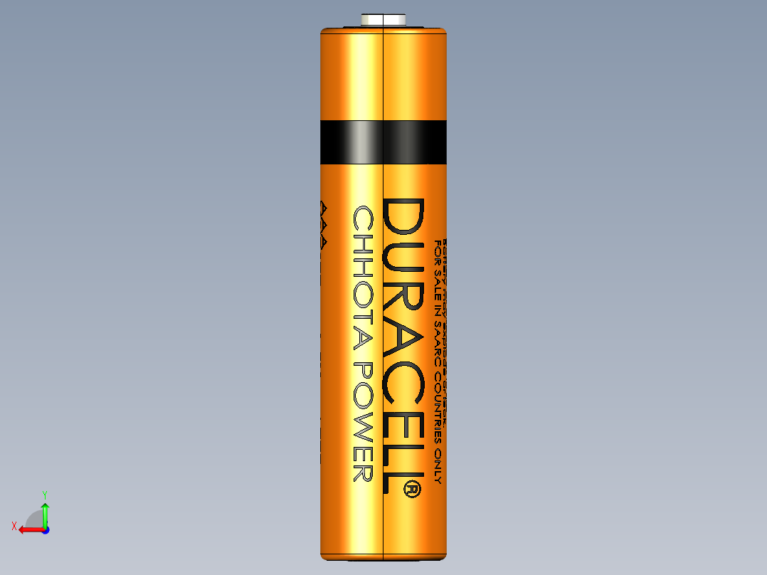 电池仓、电池(61)后视图