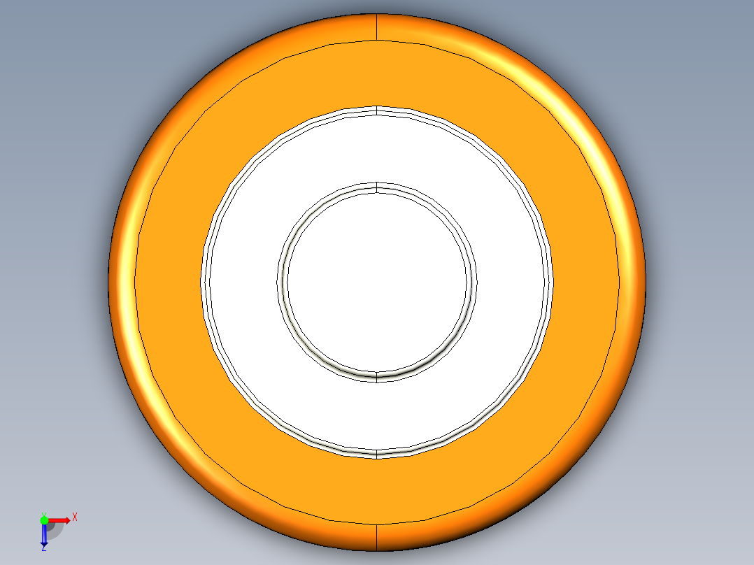 电池仓、电池(61)俯视图