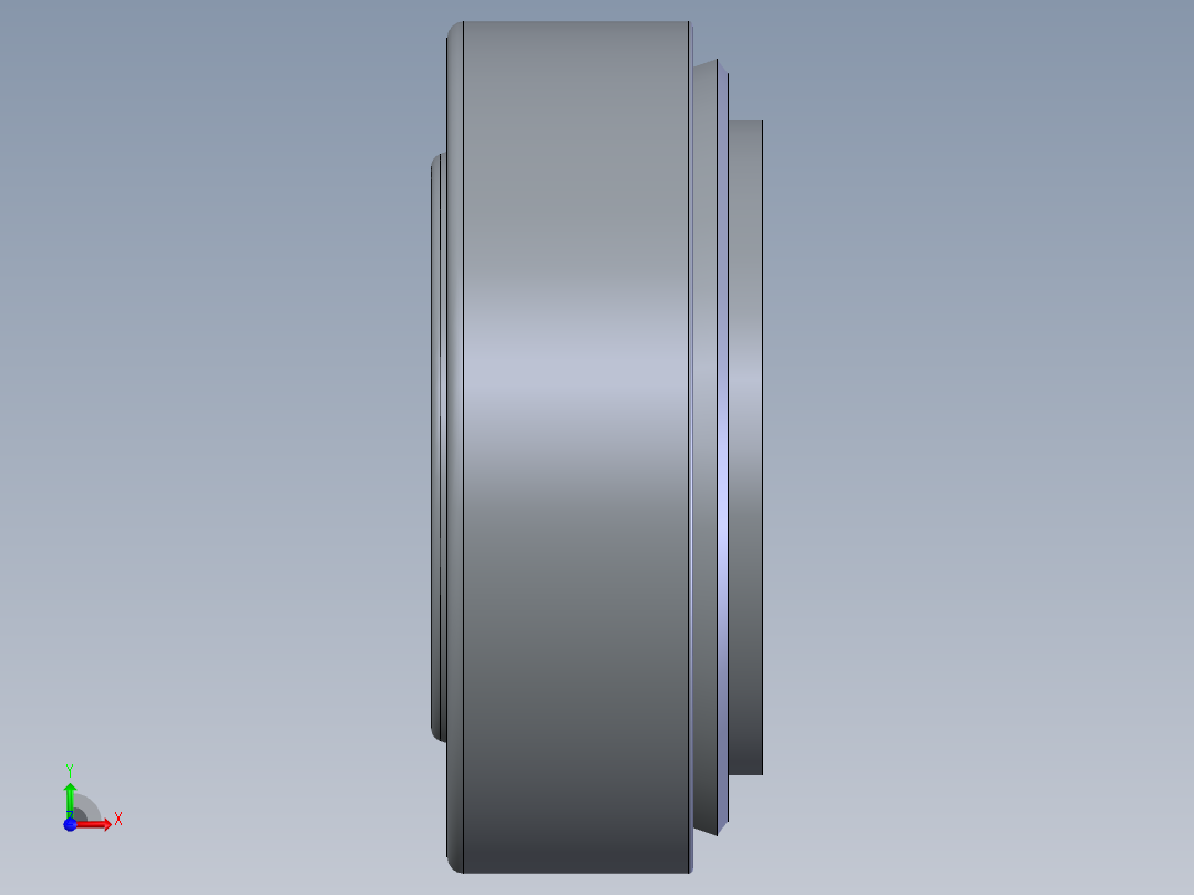 滚子轴承 32205前视图