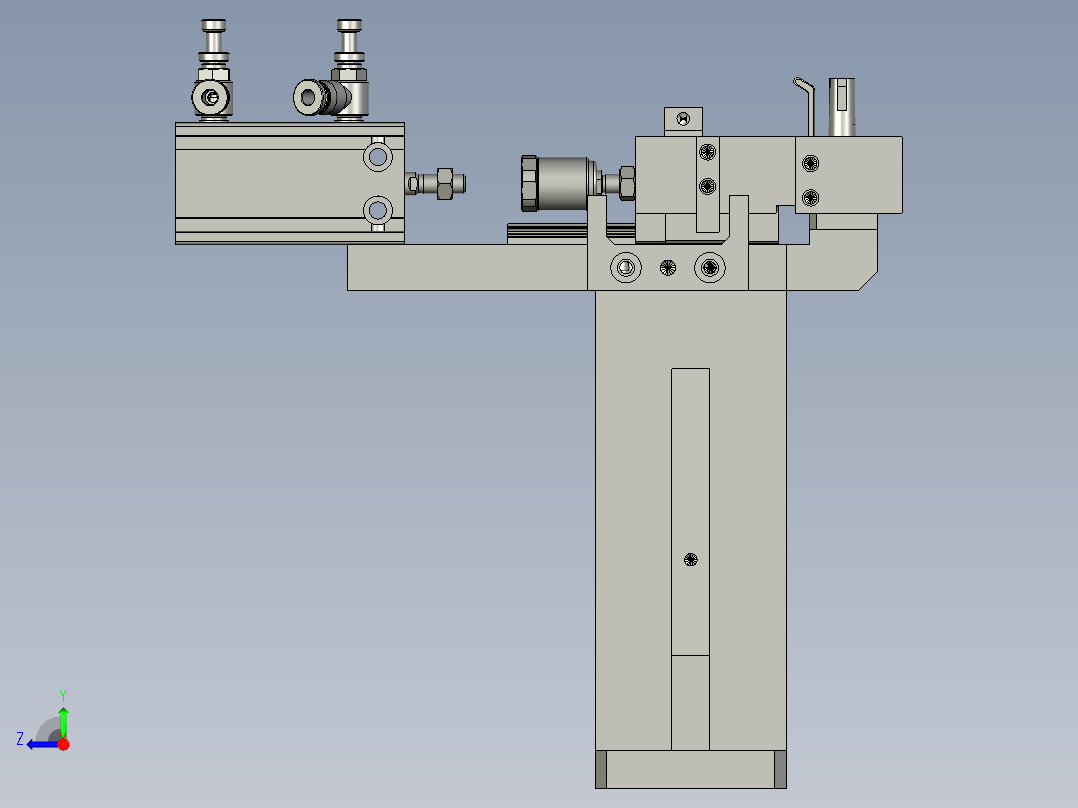 插件本体翻转机构210128右视图