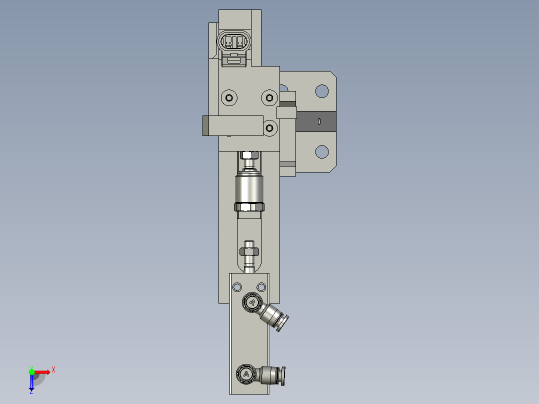 插件本体翻转机构210128俯视图