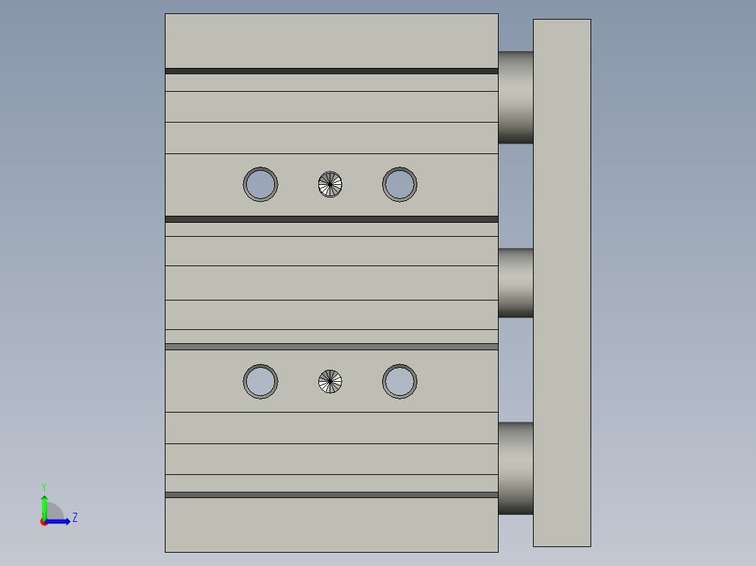 MGPM25-20-M9N左视图
