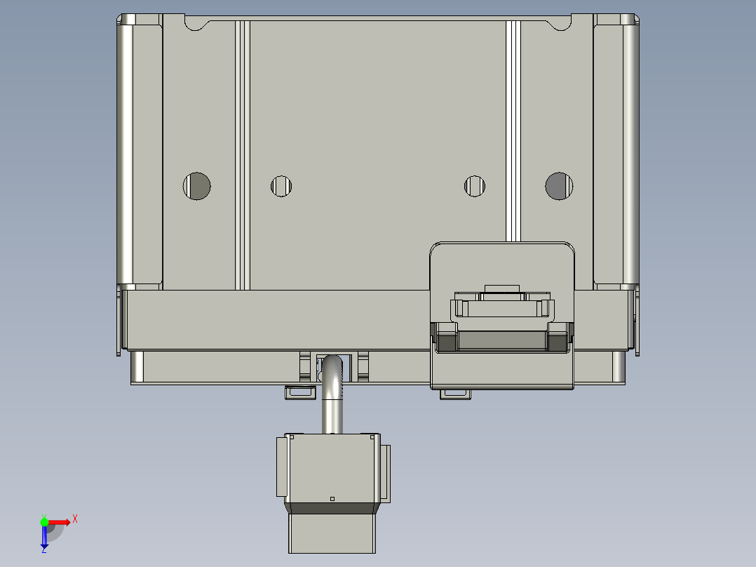 50AH-VAD标准模组俯视图