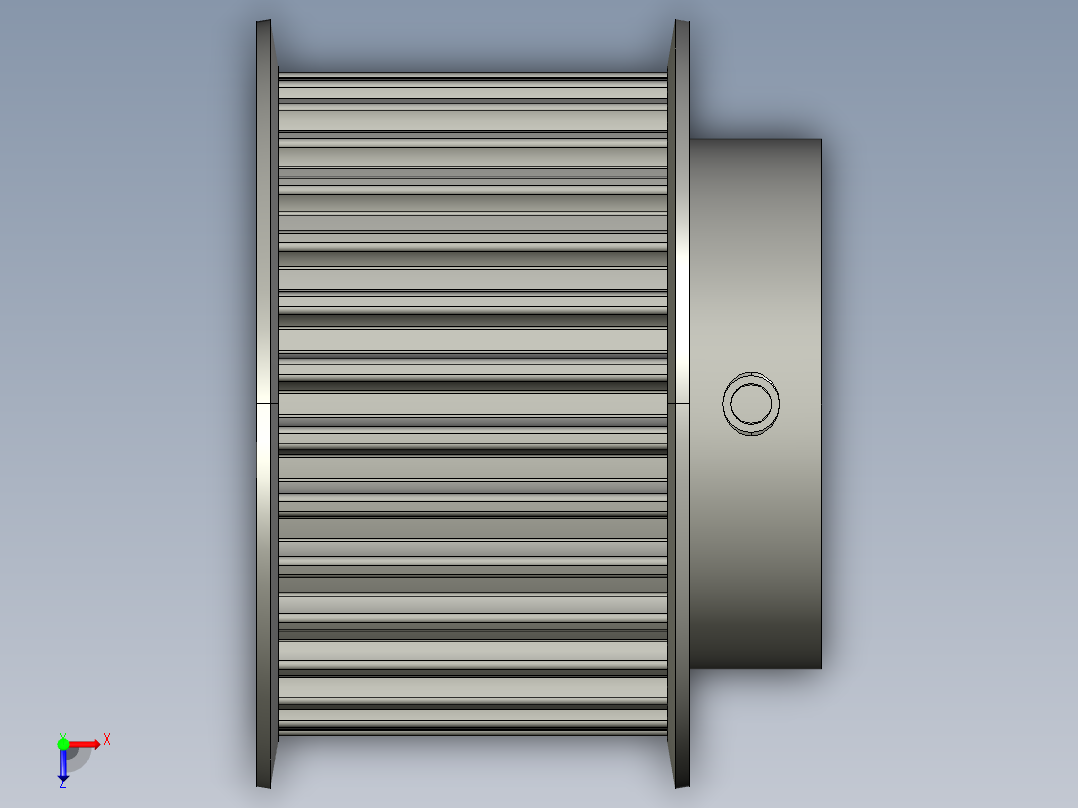 HTPA30S8M400-B-N35俯视图