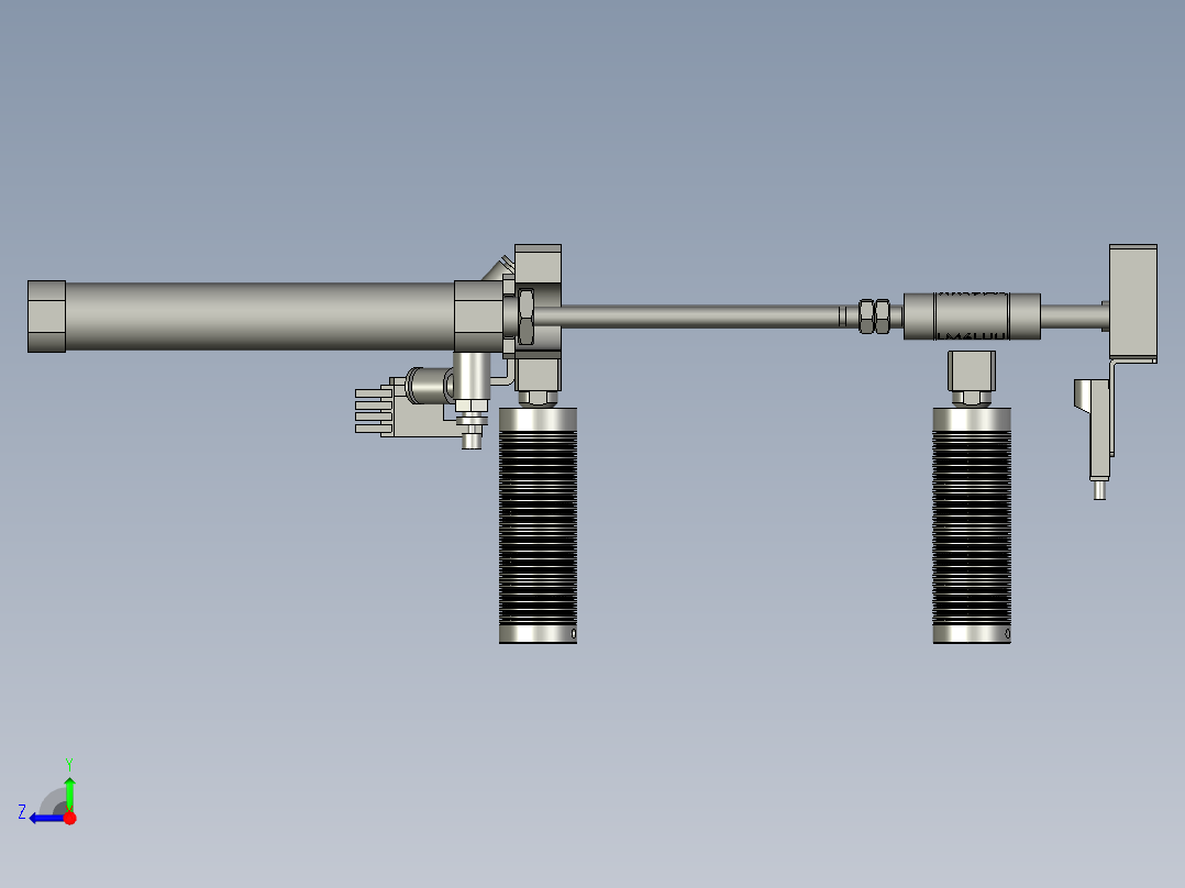 YWP200K4-20-08-00胶带缓存组件右视图