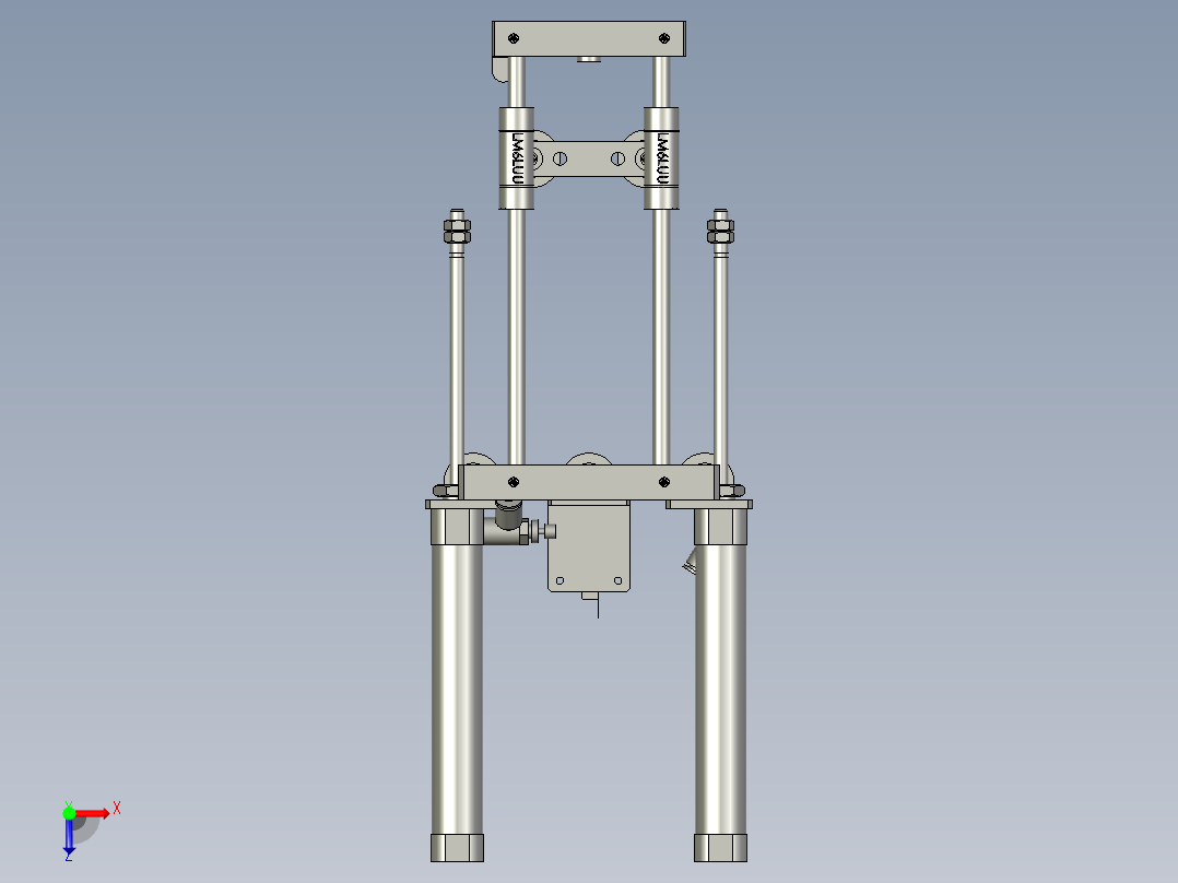 YWP200K4-20-08-00胶带缓存组件俯视图