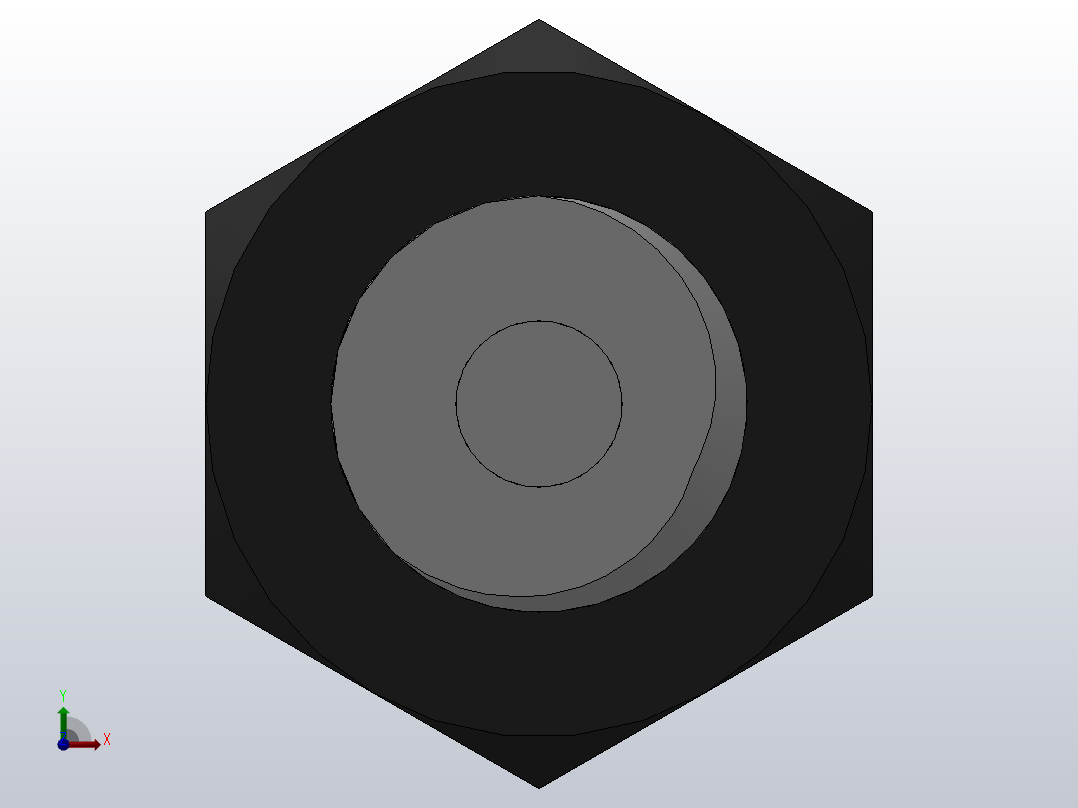 微型气缸（单作用）HCJ1B系列[HCJ1B2.5-10SU4]前视图