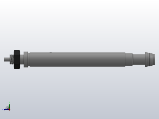 微型气缸（单作用）HCJ1B系列[HCJ1B2.5-10SU4]右视缩略图