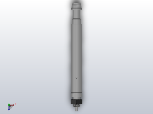 微型气缸（单作用）HCJ1B系列[HCJ1B2.5-10SU4]俯视缩略图