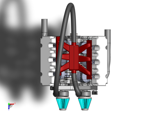 V6 发动机总成俯视缩略图