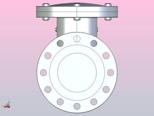 H44H-64钢制旋启式止回阀[H44H-64]200后视缩略图