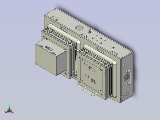 一款FCT测试治具3D模型