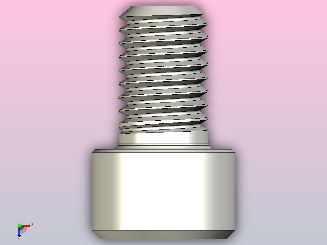 DIN_EN_ISO_4762_M10x16.ipt内六角螺钉俯视图