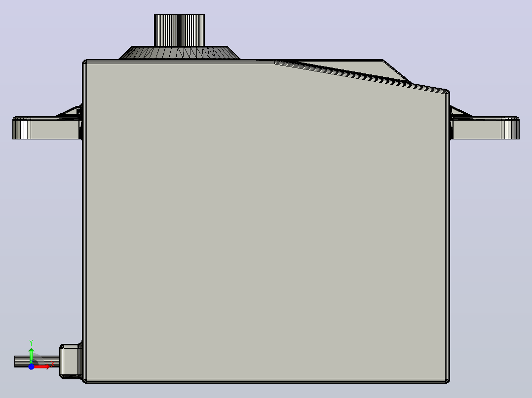 伺服电机DGServo S04NF标准前视图