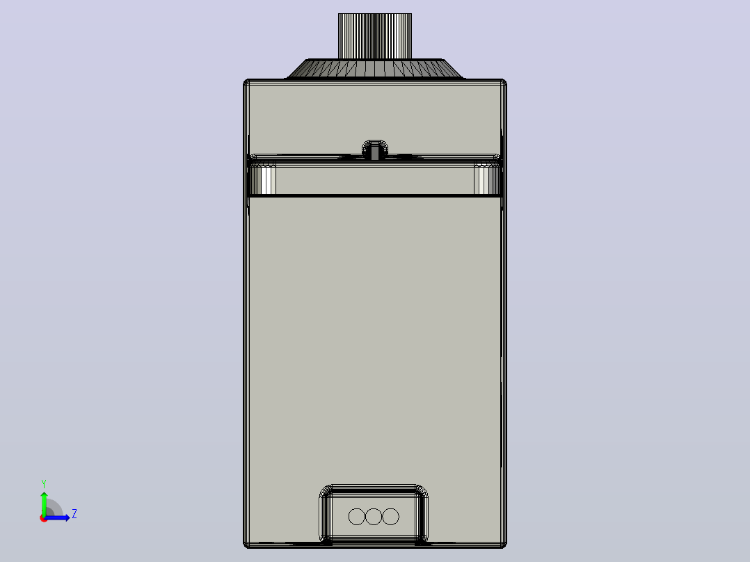 伺服电机DGServo S04NF标准左视图