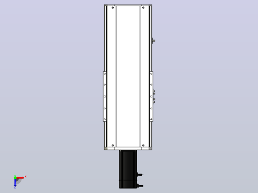 SYS22-250-BC-750W+煞車滚珠花健、支撑座、滚珠丝杠、交叉导轨、直线模组俯视缩略图