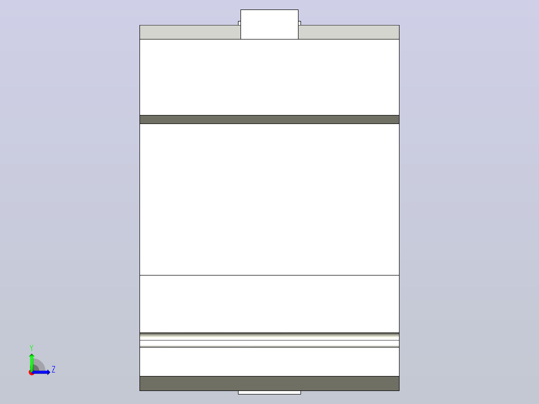 AC30 导轨插座[AC30416]德力西左视图