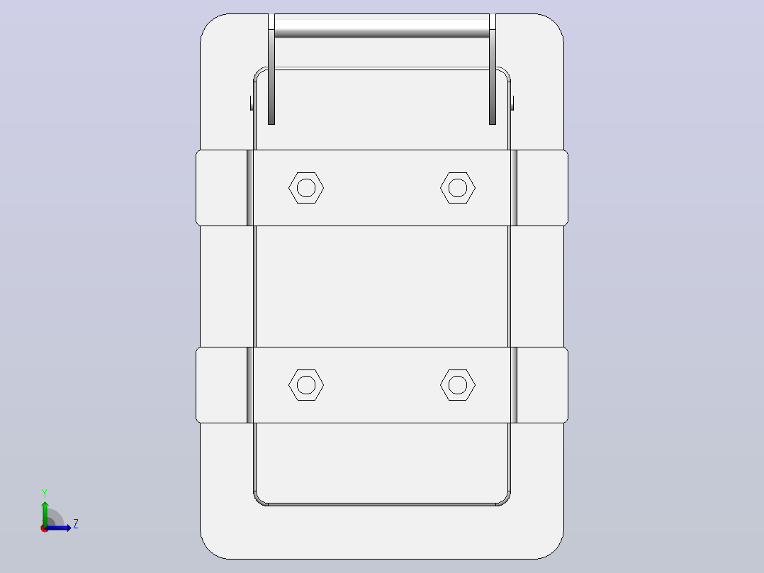 MS866-11[MS866-11]柜锁左视图