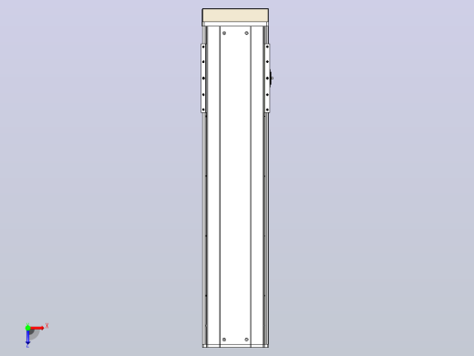 日规模组半封闭丝杆TPA-HNR-220D-3210C-L700-MP-C-P1K-N3俯视缩略图