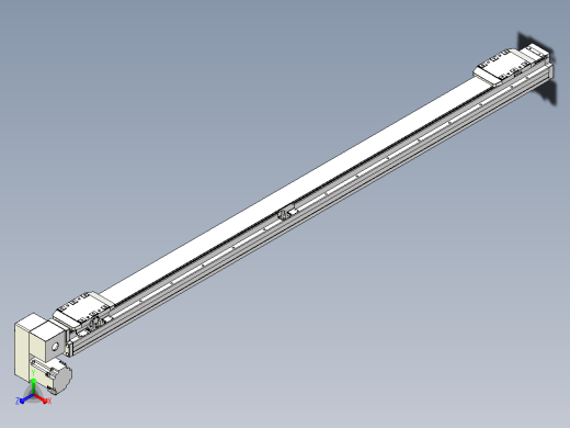 皮带直线轴双滑块型TPA-GCBS-80-P60-L600-LP-M20-N3主视缩略图