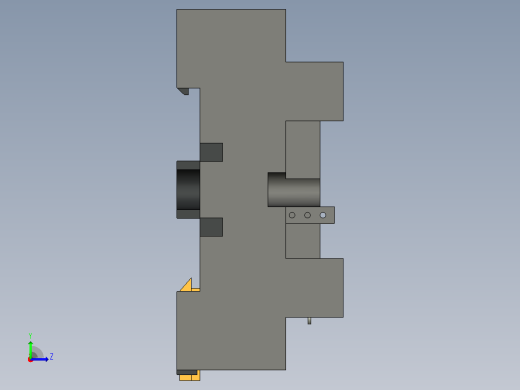 菲尼克斯通用继电器ECOR-2-BSC2-RT_4X21左视缩略图