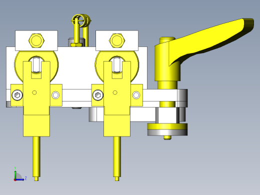 层叠托盘的分离左视缩略图