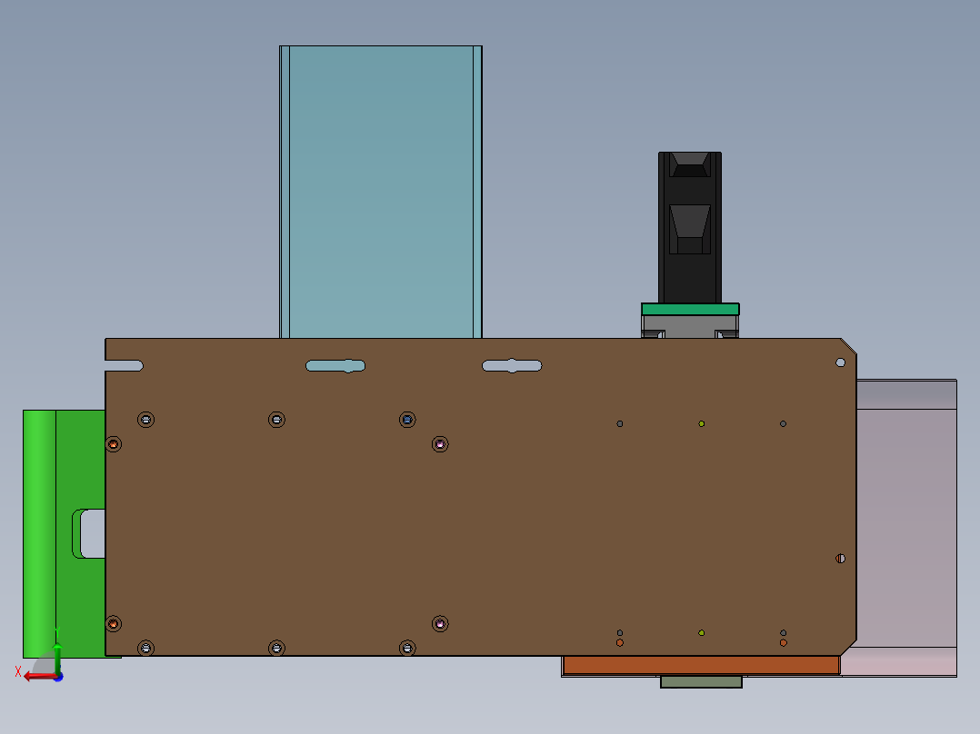 CCD自动检测机含BOM sw17可编辑后视图