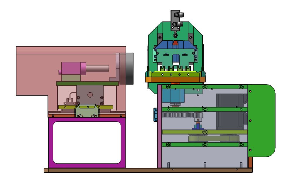 CCD自动检测机含BOM sw17可编辑