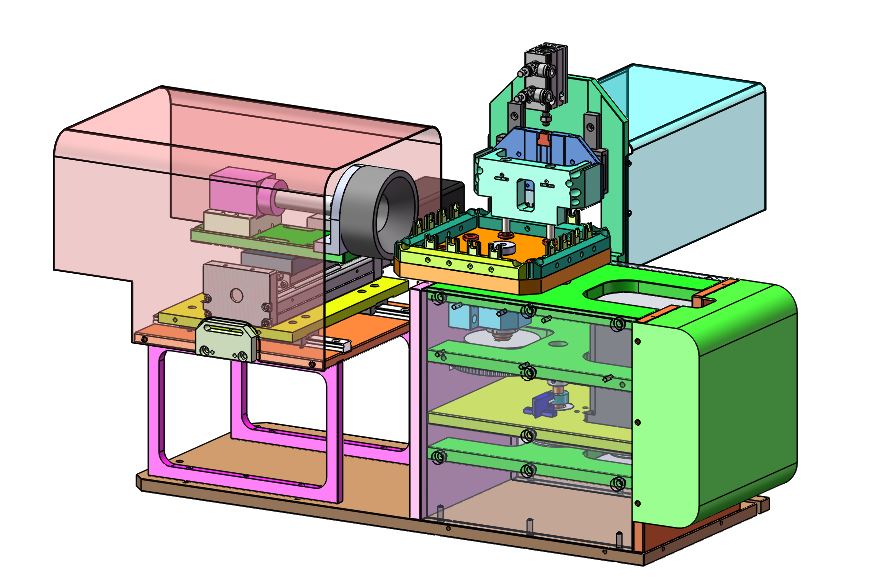 CCD自动检测机含BOM sw17可编辑