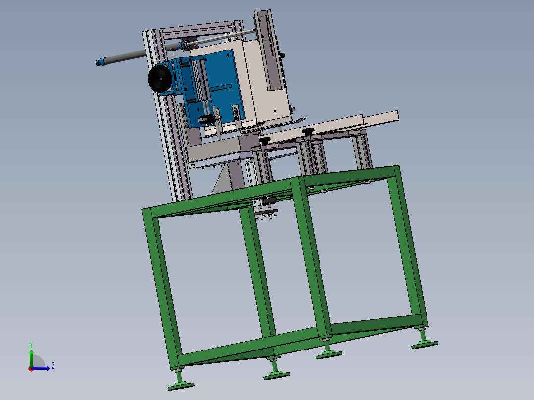 半自动热熔胶粘合机sw16可编辑左视图