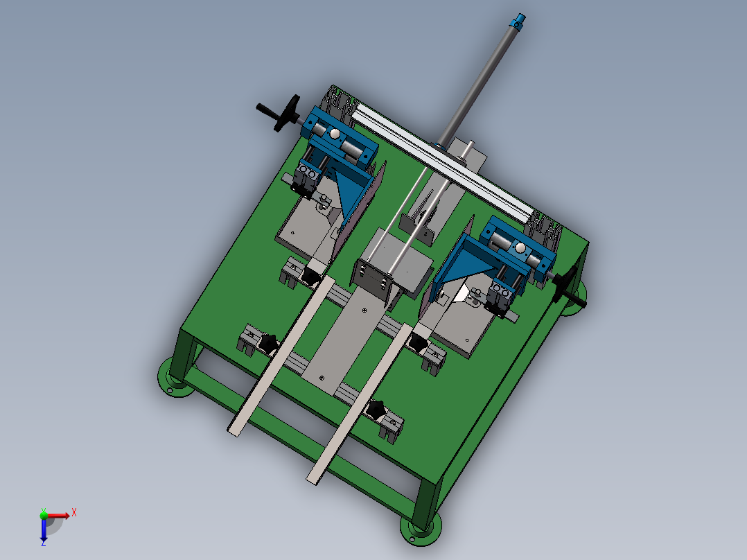 半自动热熔胶粘合机sw16可编辑俯视图