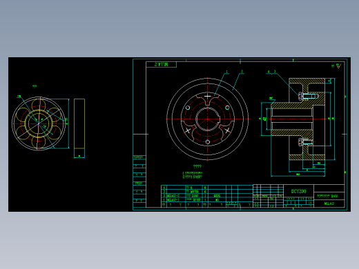 一、MLL型带制动轮梅花联轴器