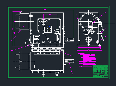 六轴机床动力头及其组件机械设计