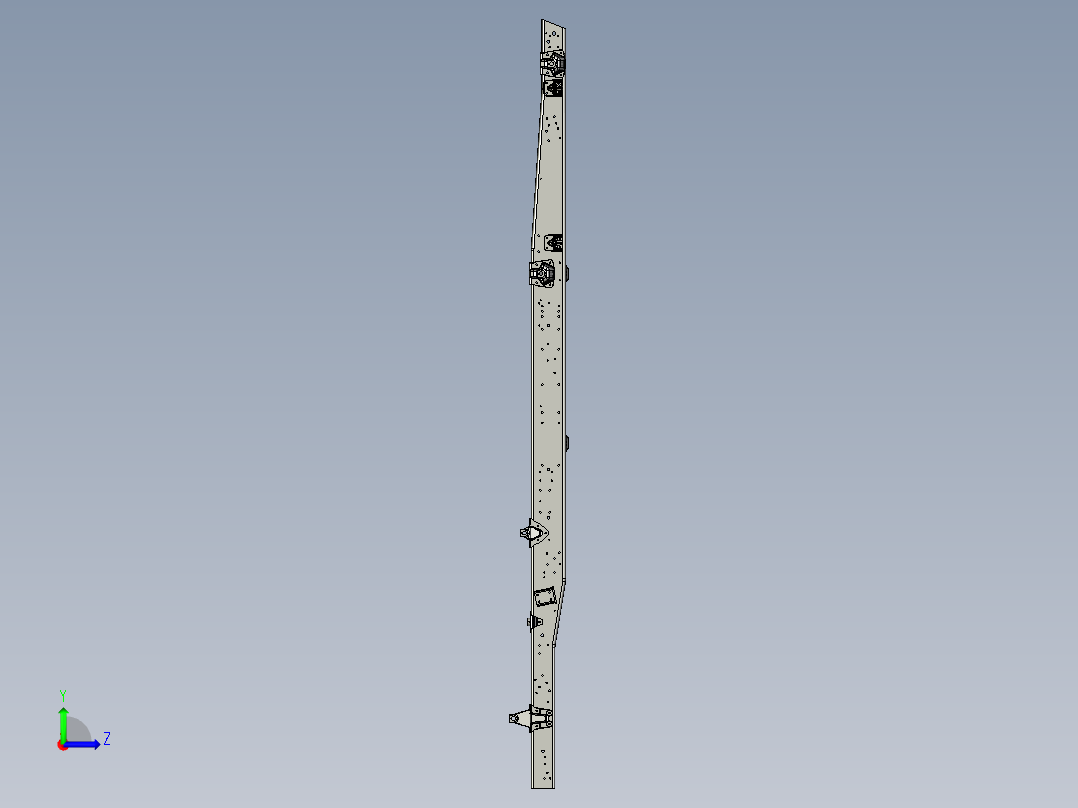 底盘卡车左视图